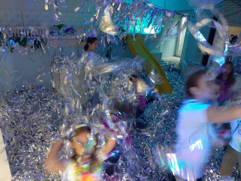 Серебрянная дискотека в Екатеринбурге  на детский день рождения